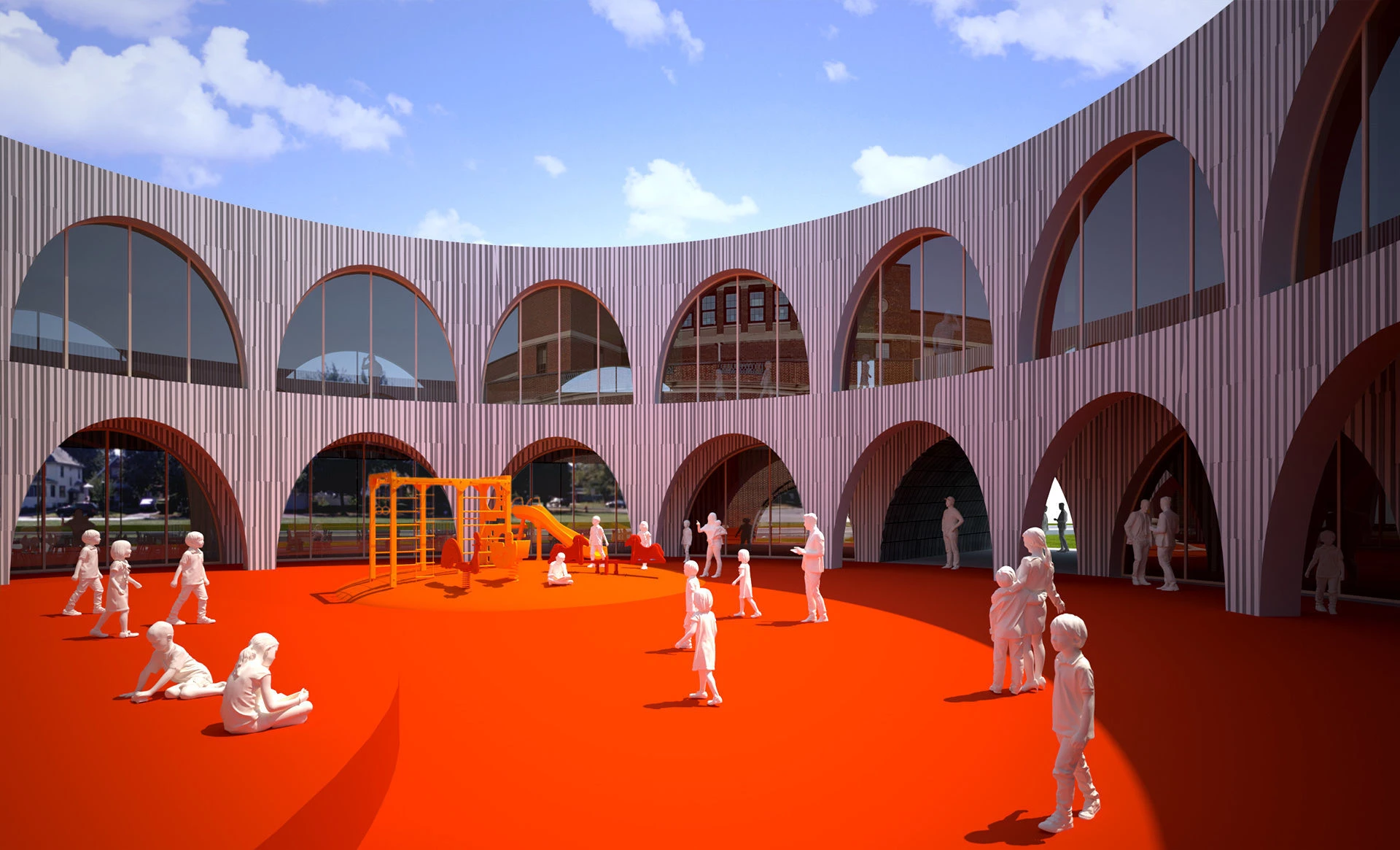 North Park Academy 扩建项目丨美国布法罗-7