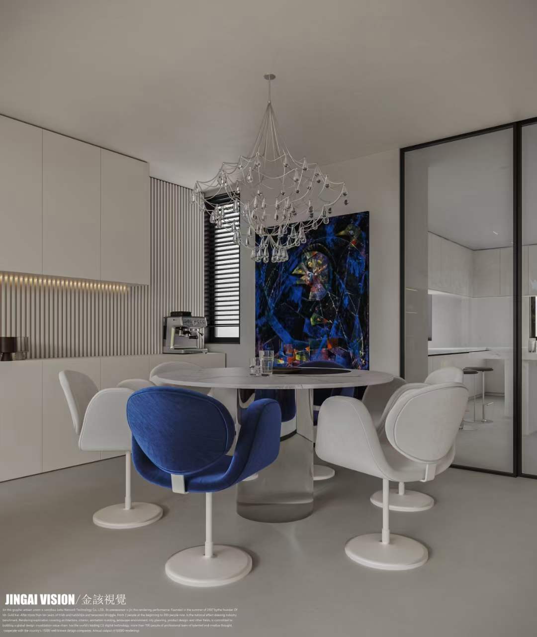 现代风|跳色--金该唐一组作品-8