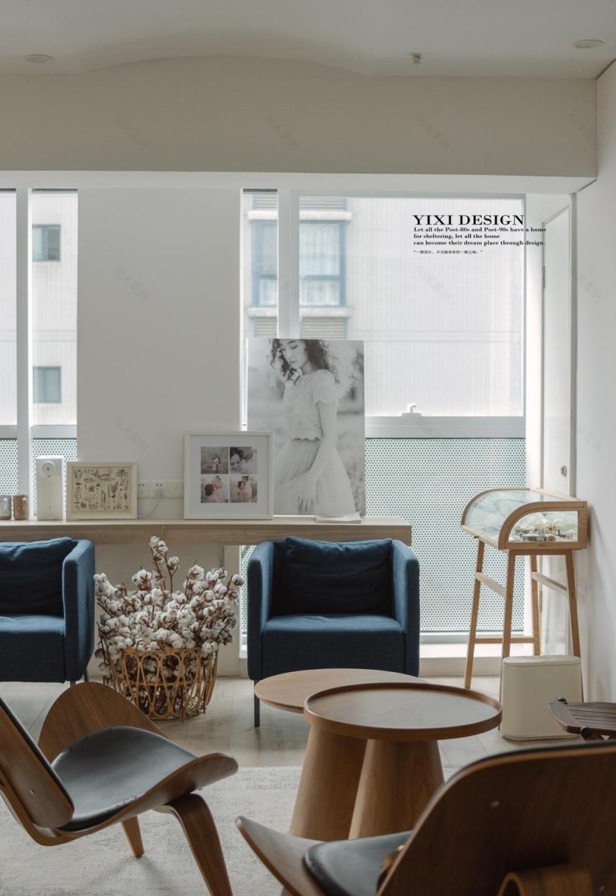 摄影工作室 · 净雅简约风丨一栖设计-29