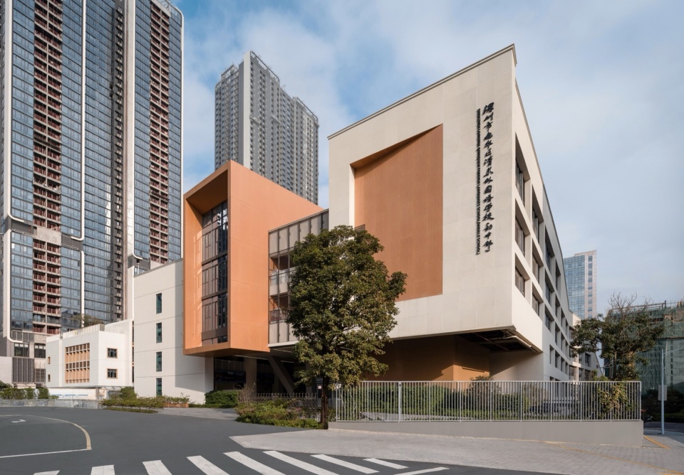 深圳市龙华区清泉外国语学校初中部丨中国深圳丨深圳市一境建筑设计有限公司-7
