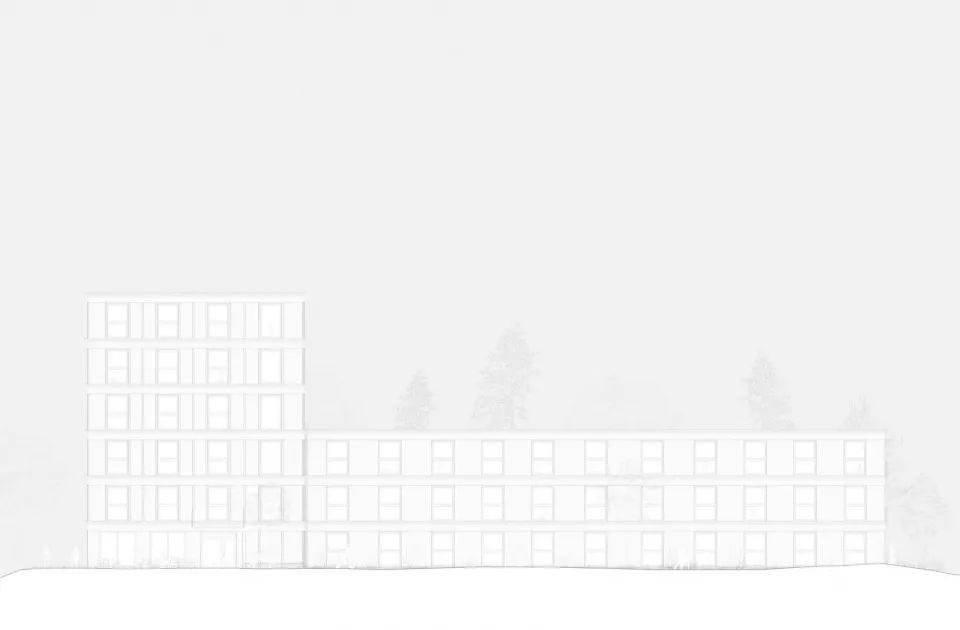 Kallerud学生公寓：模块化木结构住宅-129