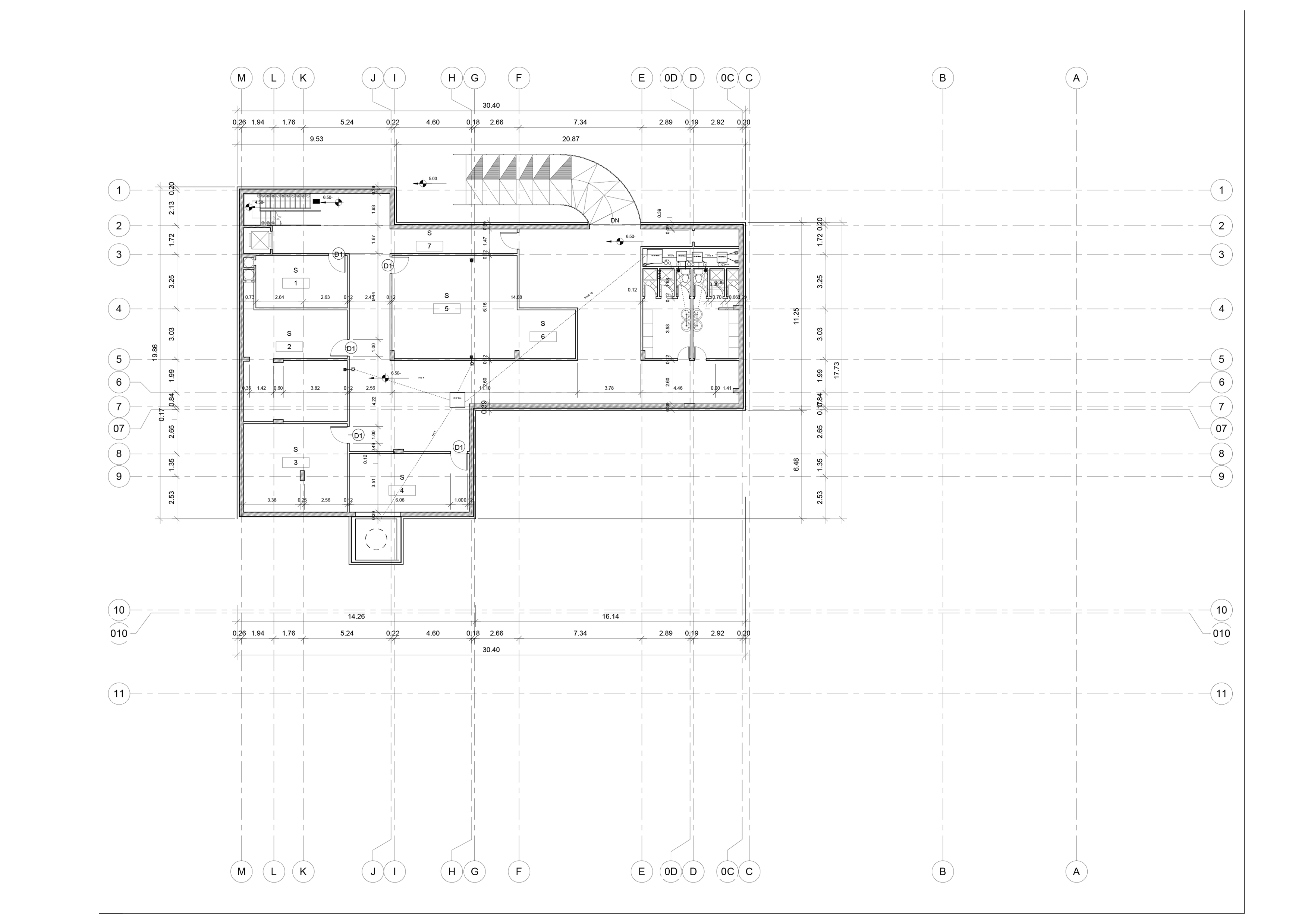 俱乐部会所项目丨埃及开罗丨Revit Architecture-7