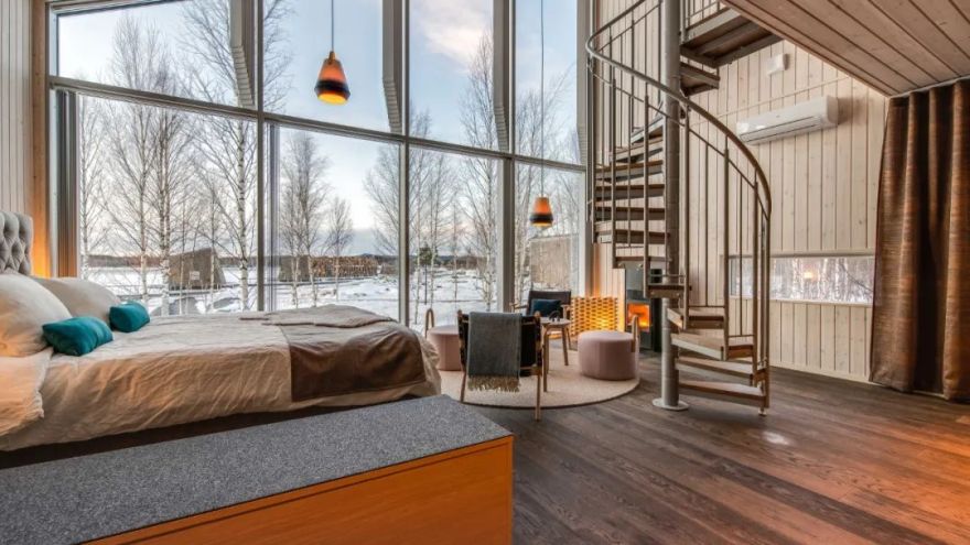 极光水疗瑞典酒店 Arctic Bath,自然与设计的诗意交融-37