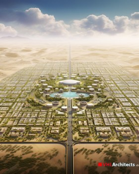 Metaverse smart city in southern Kuwait