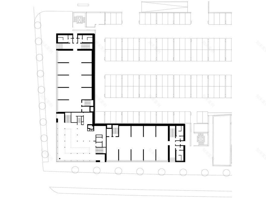 Luxembourg 办公大楼,工业风与混凝土美学完美结合-13