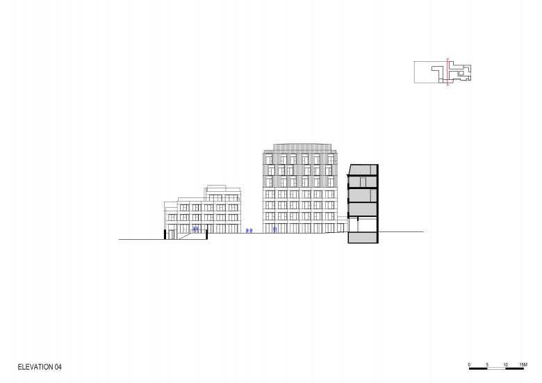 Atelier Zündel Cristea丨Health equipment, housing 100 rooms, teaching and offices丨法國-57
