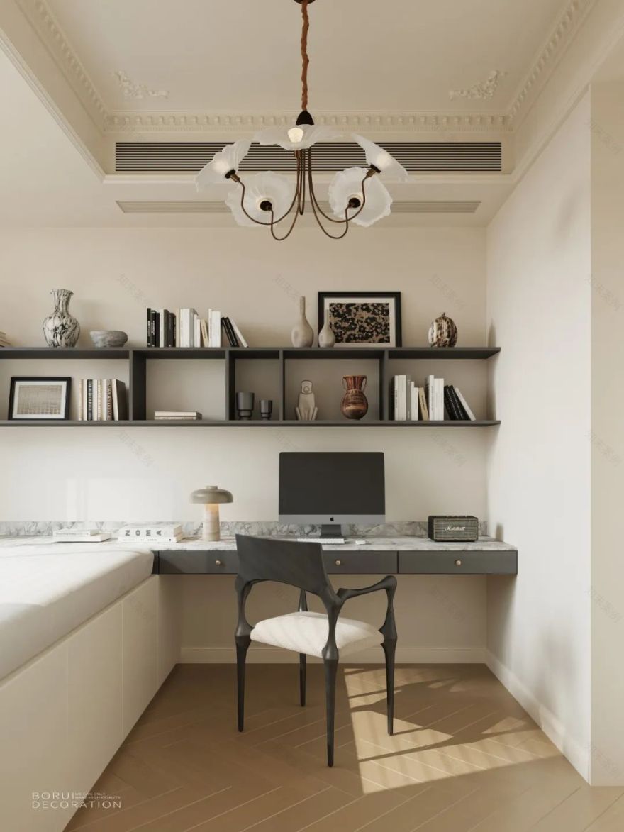 138㎡法式复古|当新古典遇上现代生活,独特的优雅对话-21