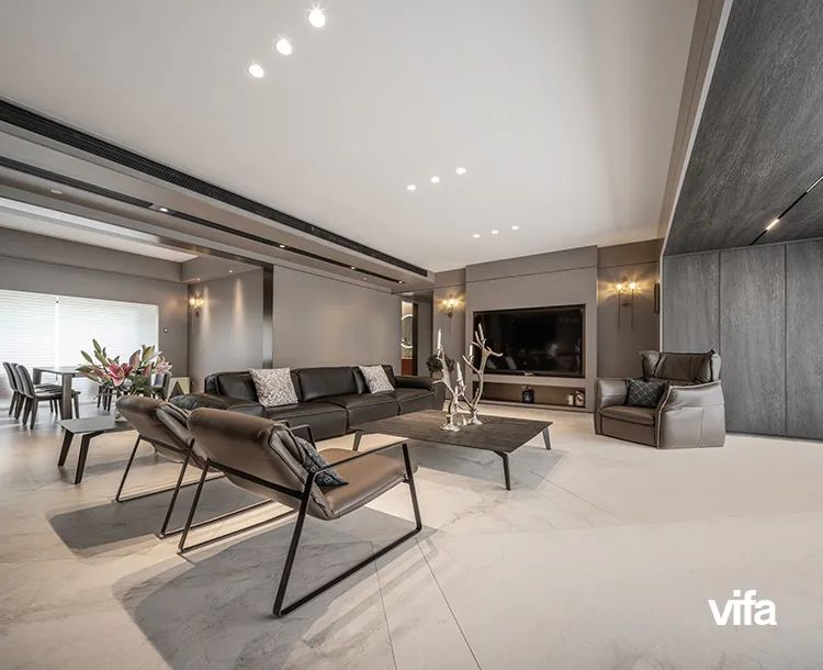 深圳南山中心区 220㎡艺术之家丨中国深圳丨尚层别墅装饰(南山)-22