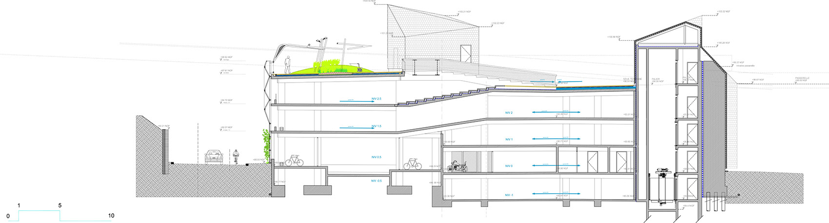 法国维特雷立体交通建筑 / TETRARC-36