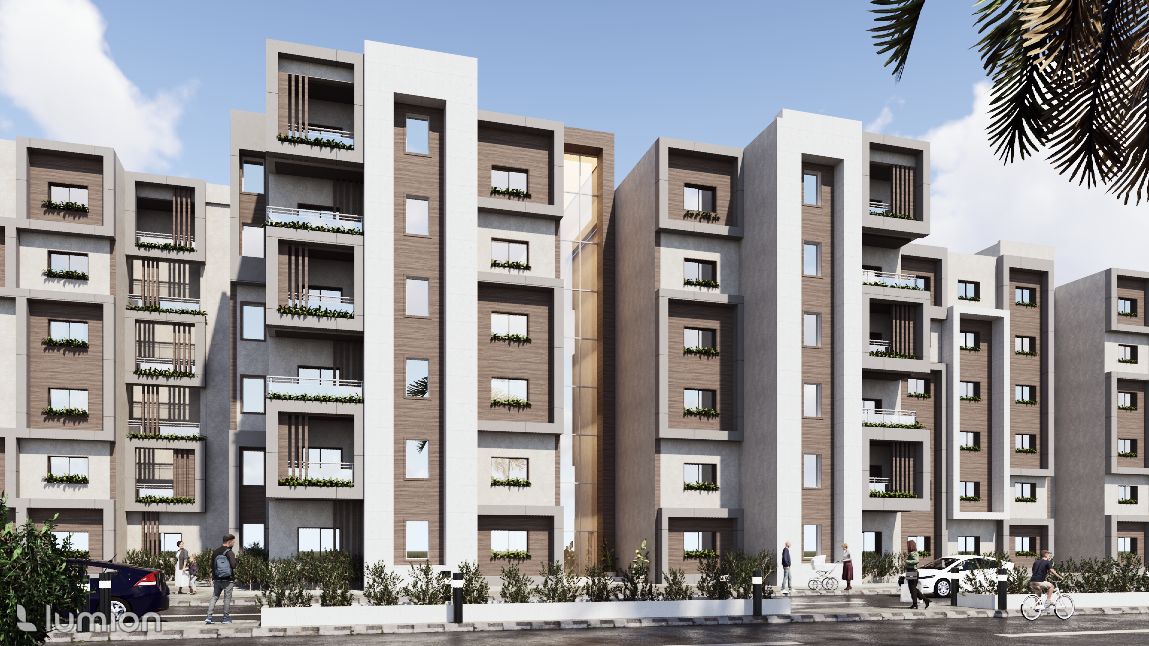 加拉拉市住房项目丨开罗大学工程学院建筑系-8