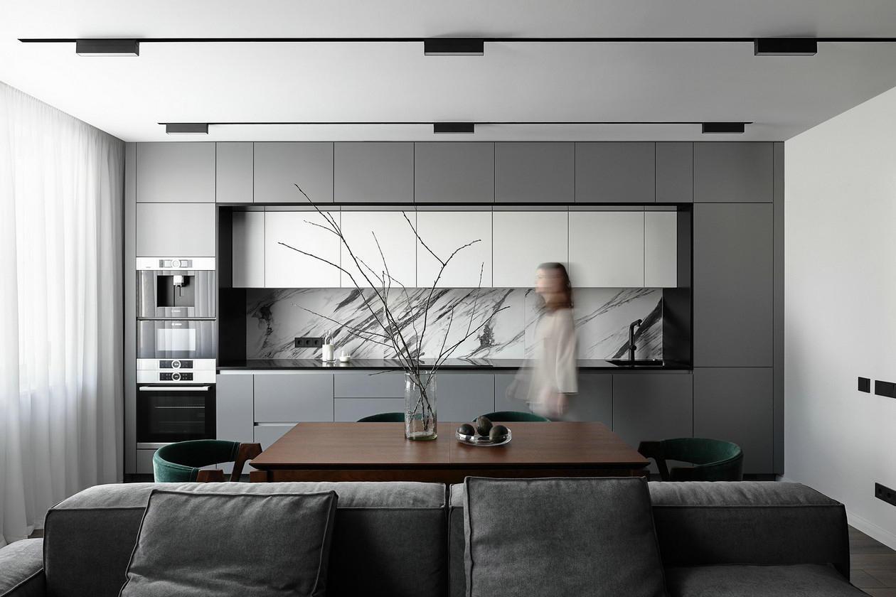 高级灰色系公寓设计-0