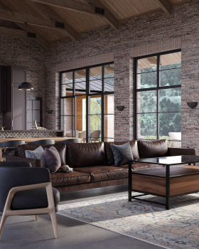 郊区住宅可视化,乡村住宅可视化