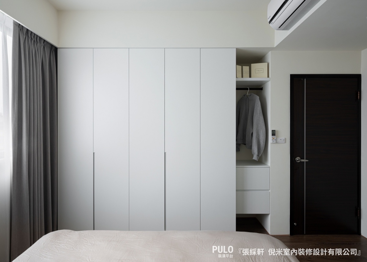 台中4层楼极简灰白色调透天居家装潢丨中国台中丨倪米室内装修设计有限公司-70