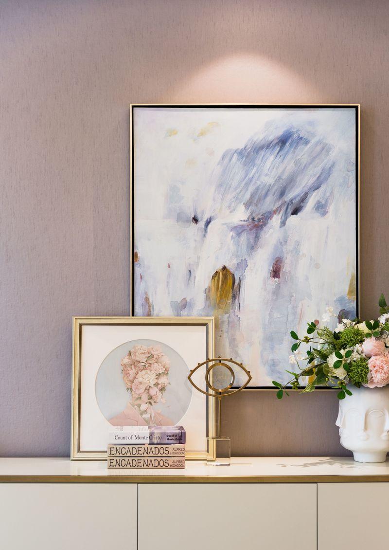 义乌万厦御园法式轻奢风格样板房设计-21