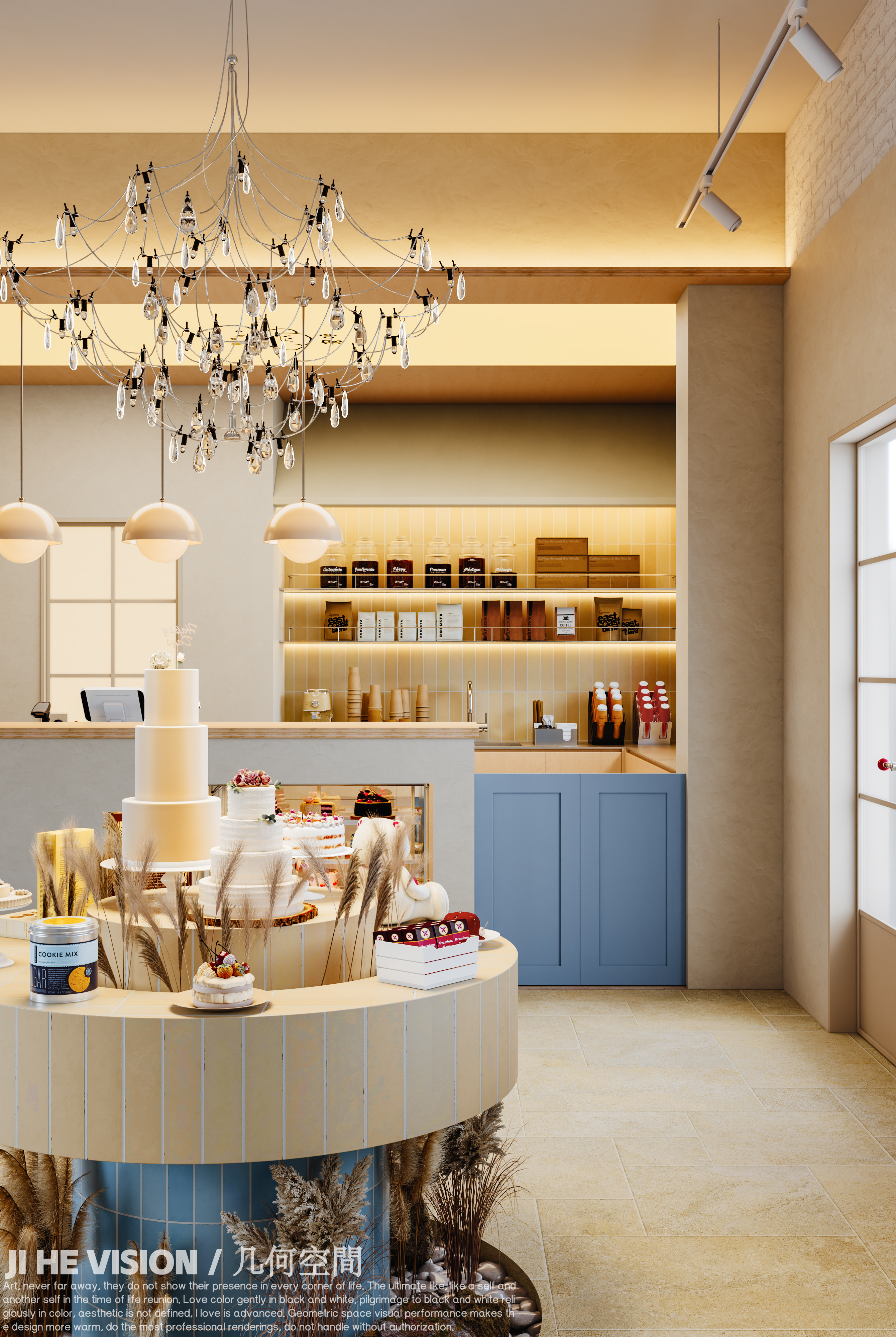 Poohoo°泡呼烘培店丨几何空间视觉表现-9