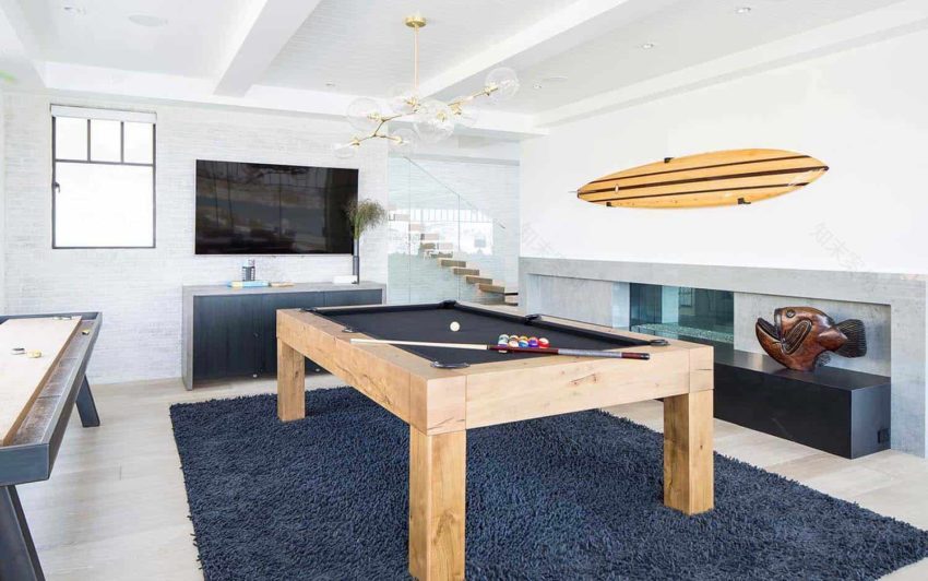 Stunning Modern Newport Beach House created by Sinclair Architects Associates 令人叹为观止的现代新港海滩住宅由辛克莱建筑师事务所创建-46