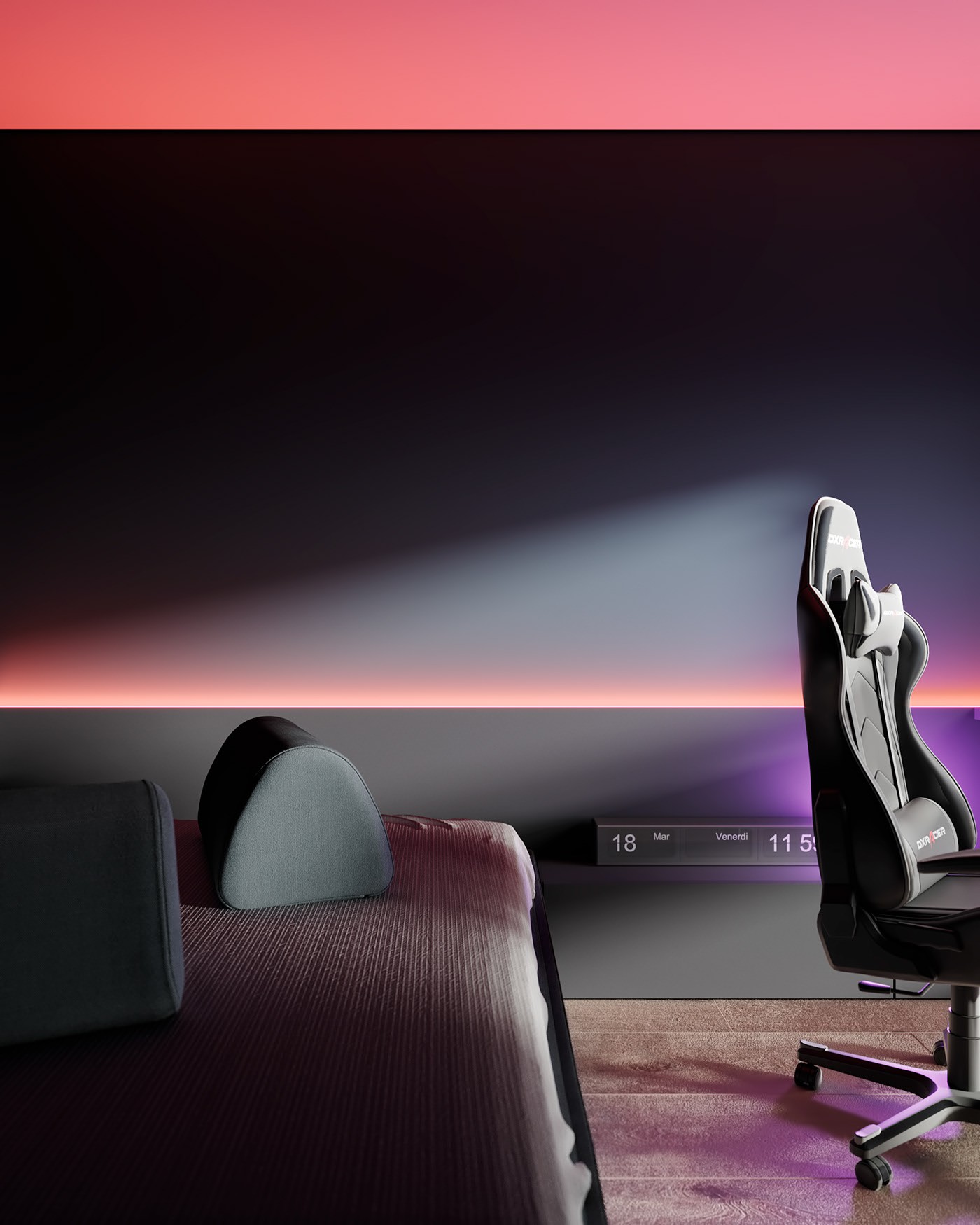 48㎡小空间公寓设计  超有设计感-17