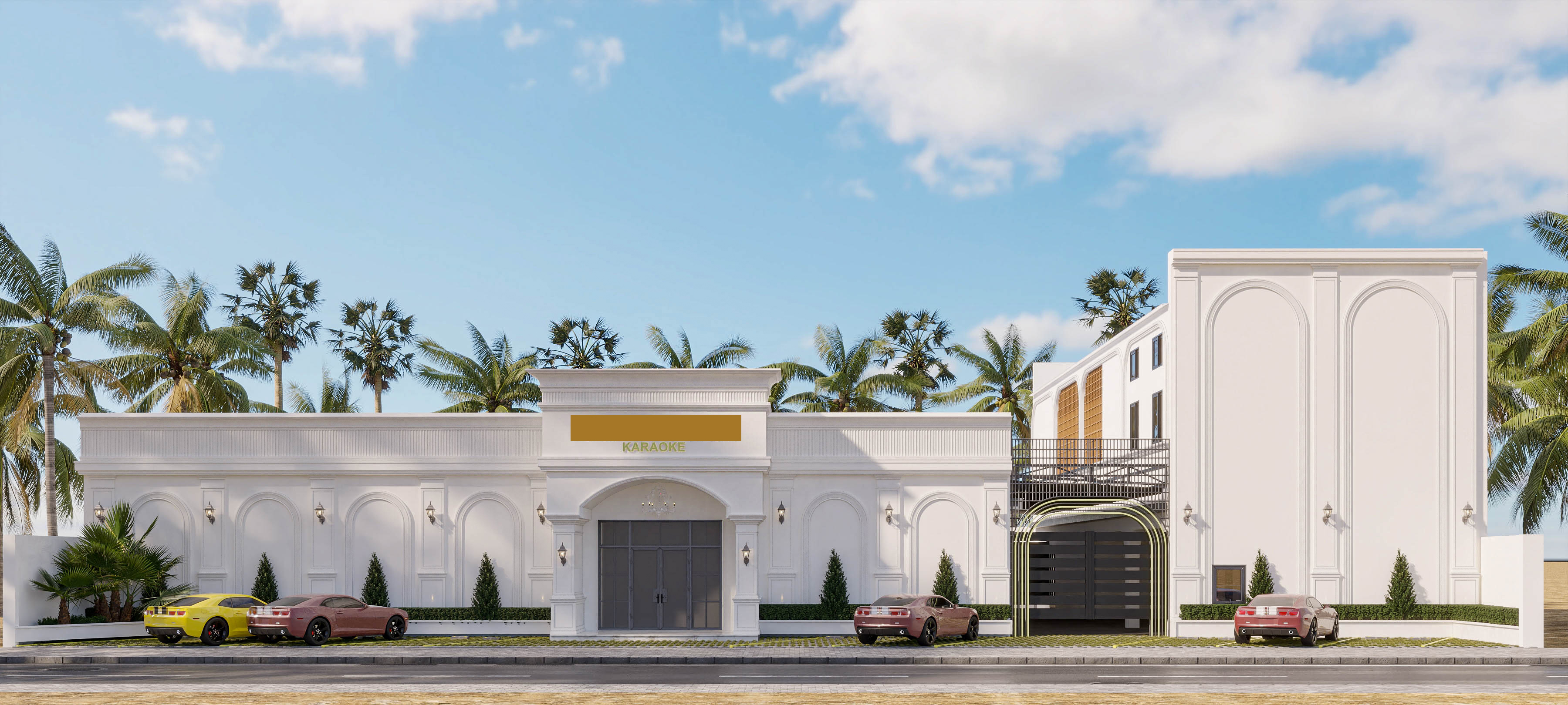 未来卡拉OK空间丨Tu Trinh Architecture-0