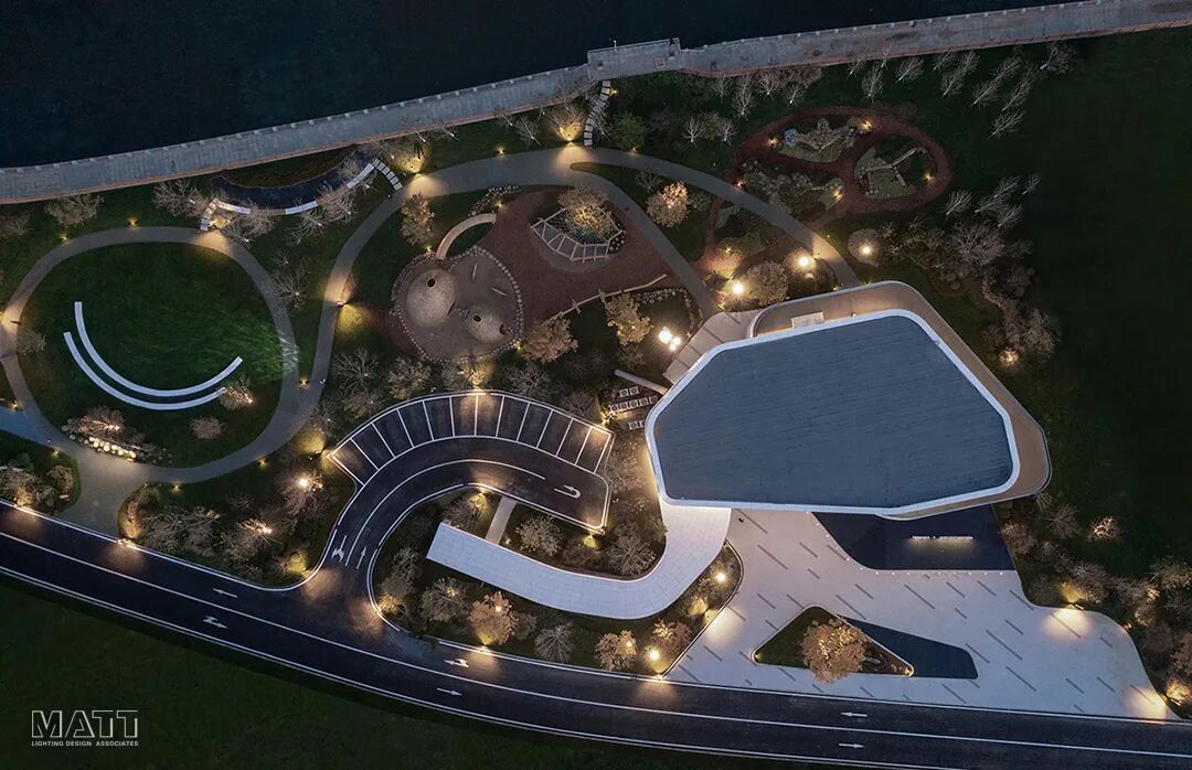 大连万科·中城翠湾示范区丨中国大连丨建筑设计为上海有乘建筑设计咨询有限公司,灯光设计为深圳玛特照明设计顾问-4