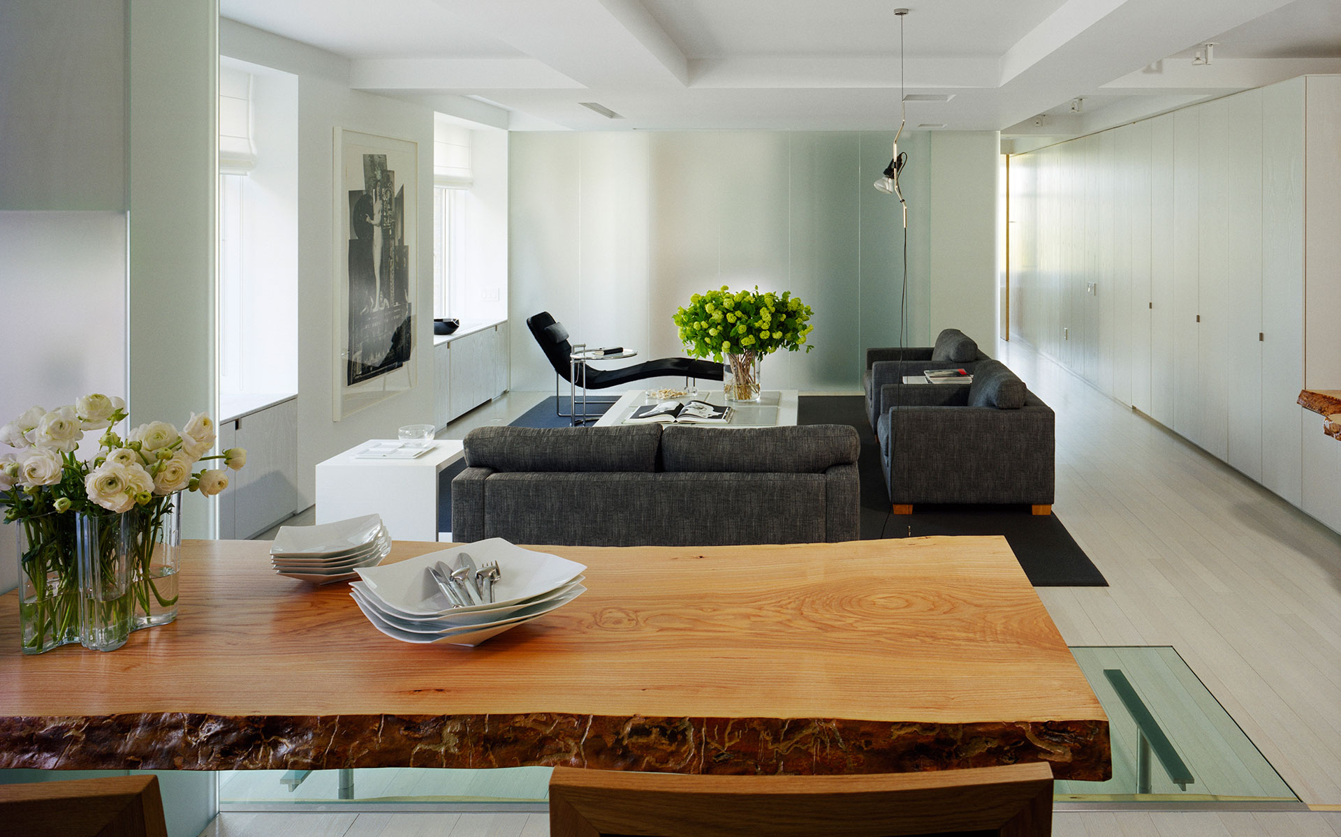 白色空间，灰调四种表现形式 丨美国曼哈顿丨hMa hanrahanMeyers architects-5