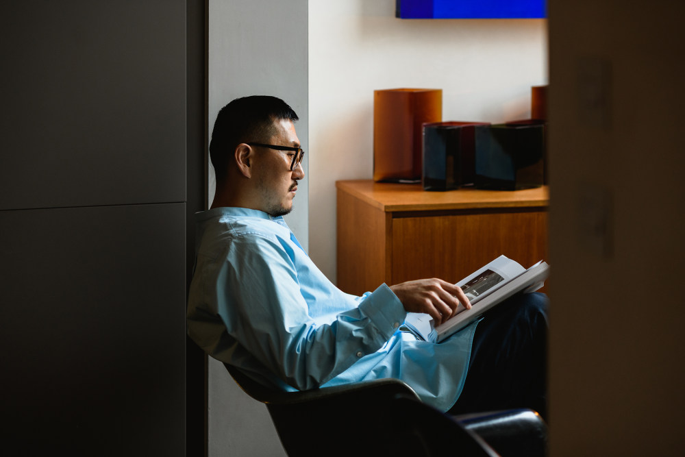 五层楼的现代空间 | 设计师 Eudon Choi 与 Neil Byrne 的家-28