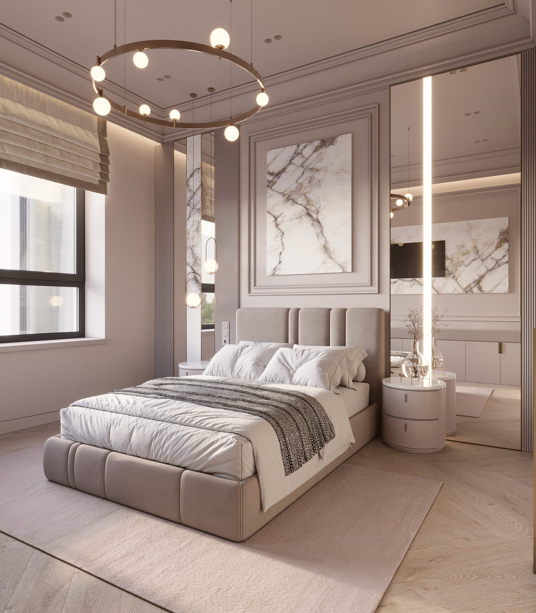 Bedroom design in Shapovalivka-3