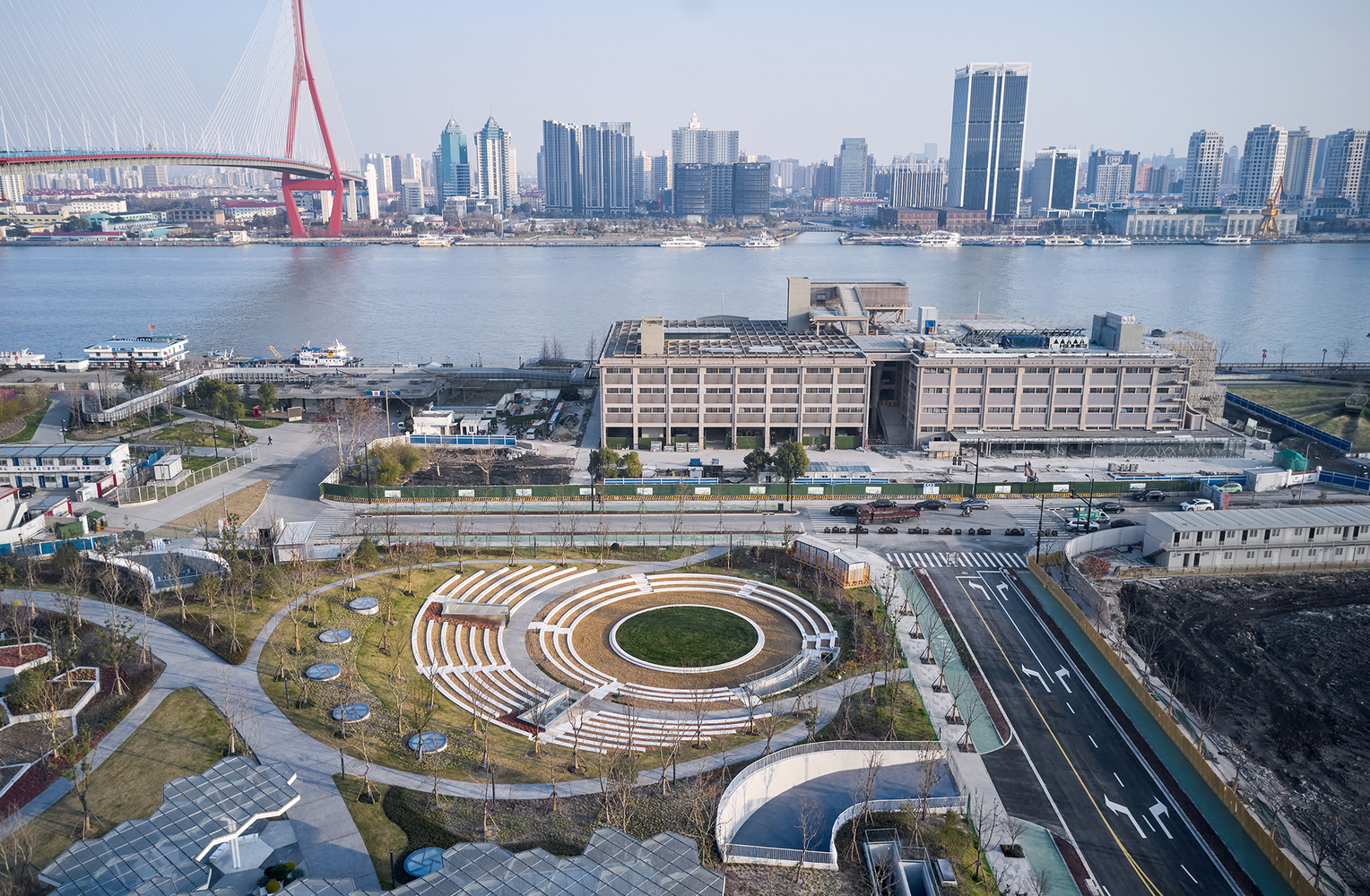 Yangpu Bridge 公共空间与环境整合项目（一期）-4