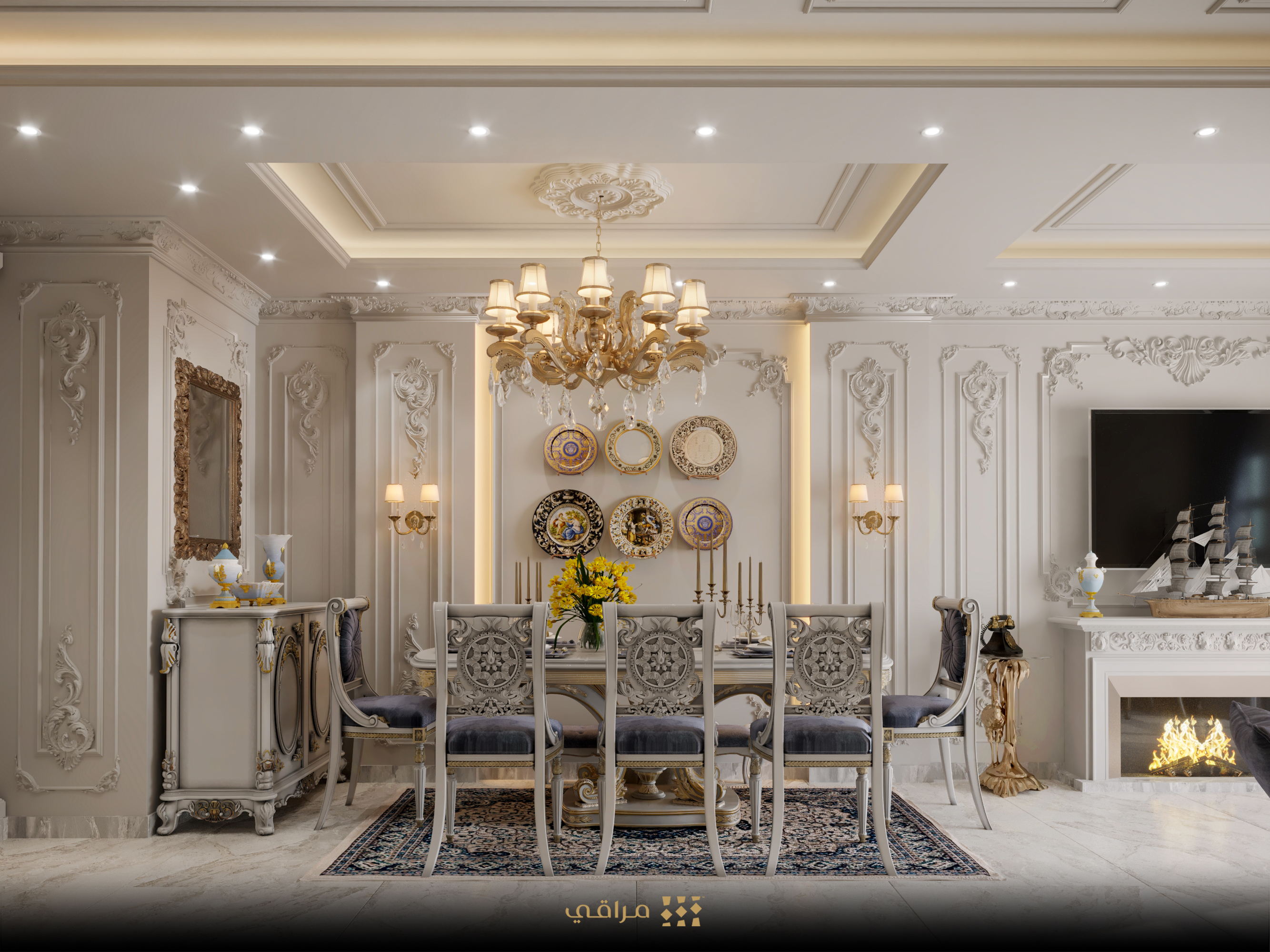 Reception,5th Settlement 接待处设计-21