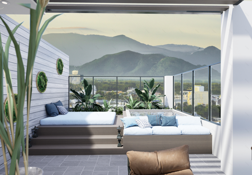 Tranquil Haven 室内设计项目丨建筑学生-0