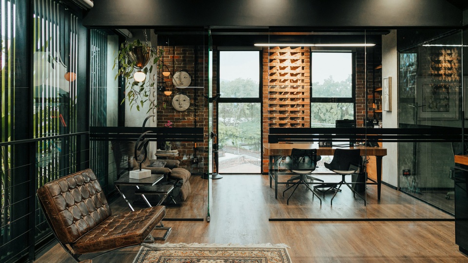 哥伦比亚麦德林 GP 大楼，交叠体量打造内部花园-27