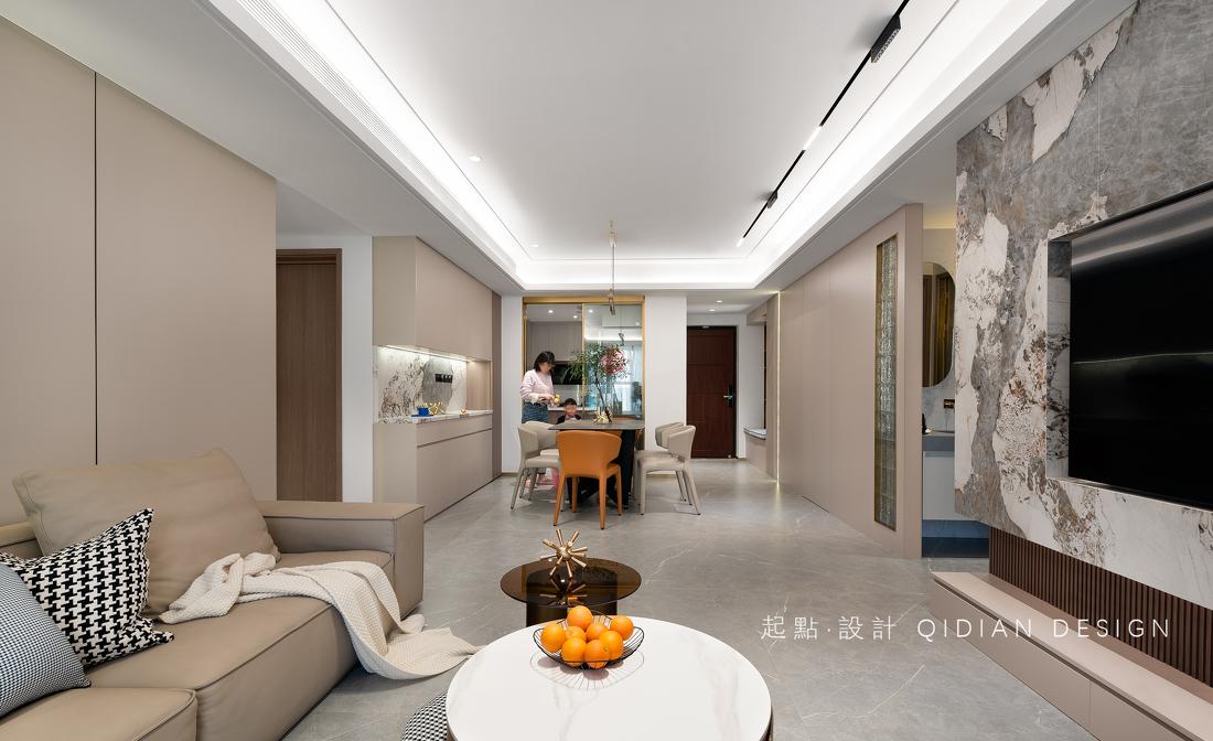 现代轻奢四室住宅-21