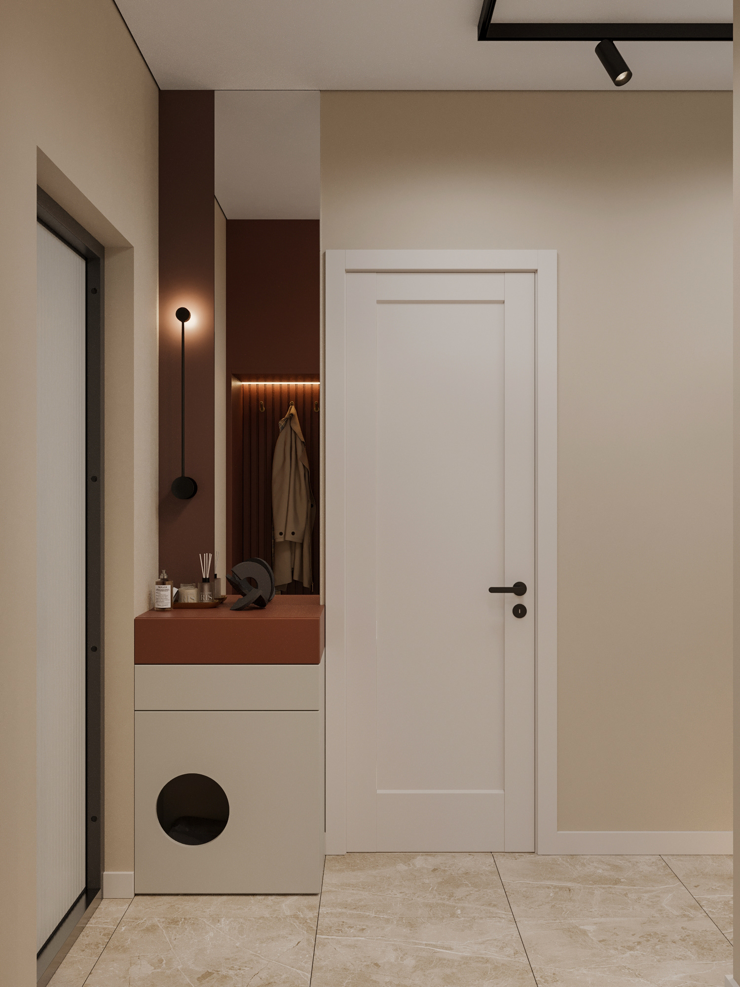 适合三口之家的现代公寓丨俄罗斯圣彼得堡-12