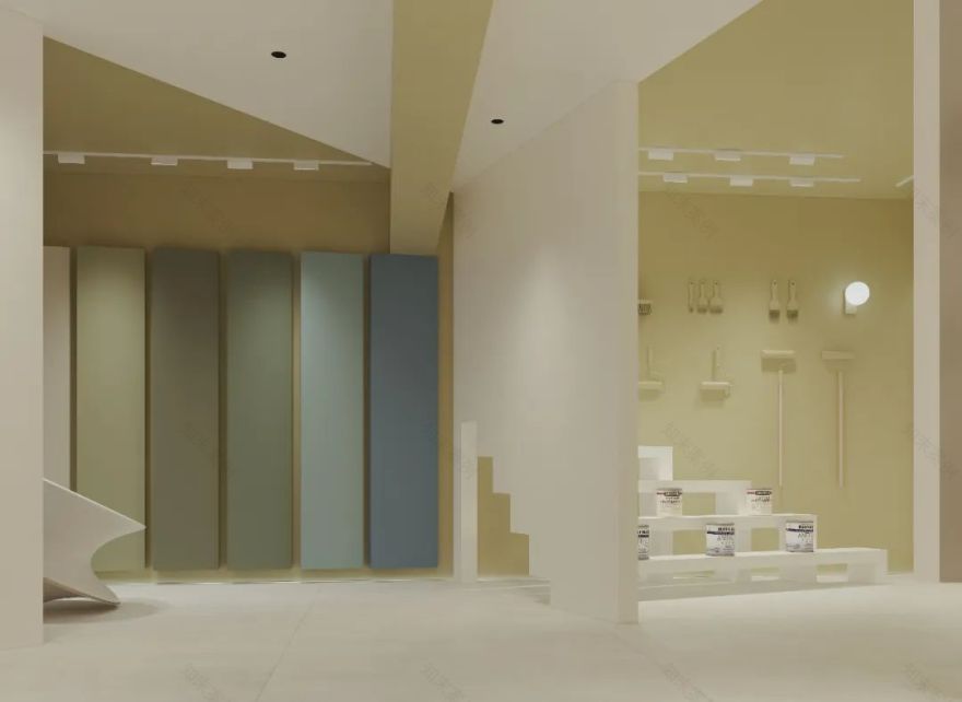 郴州美国邓恩涂料展厅丨中国郴州丨周笙笙全案设计工作室-25