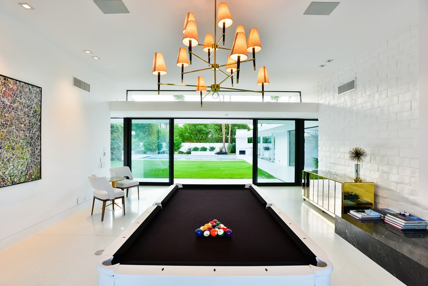 加州棕榈泉 60 年代现代派住宅翻新升级-36