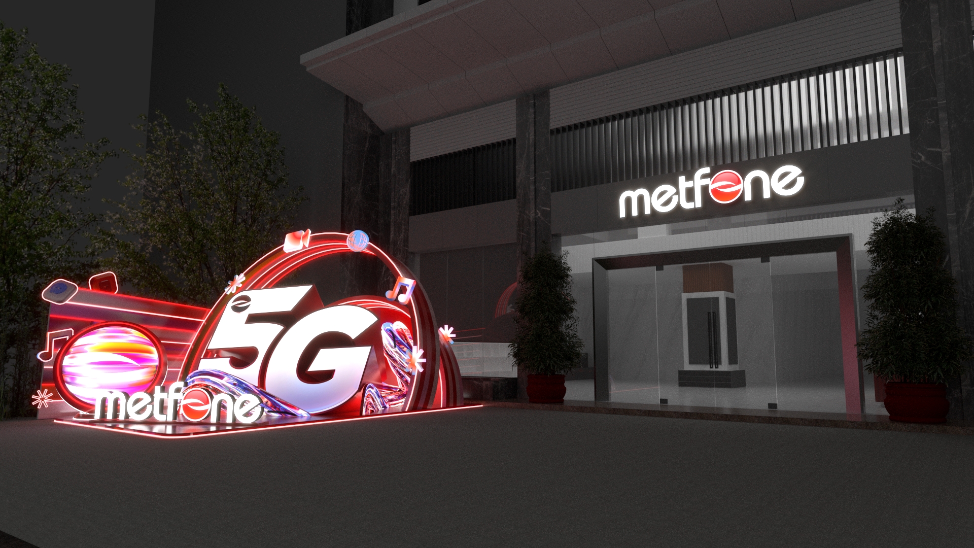 METFONE 5G DISPLAY (5G移动服务庆典展示)丨柬埔寨-9