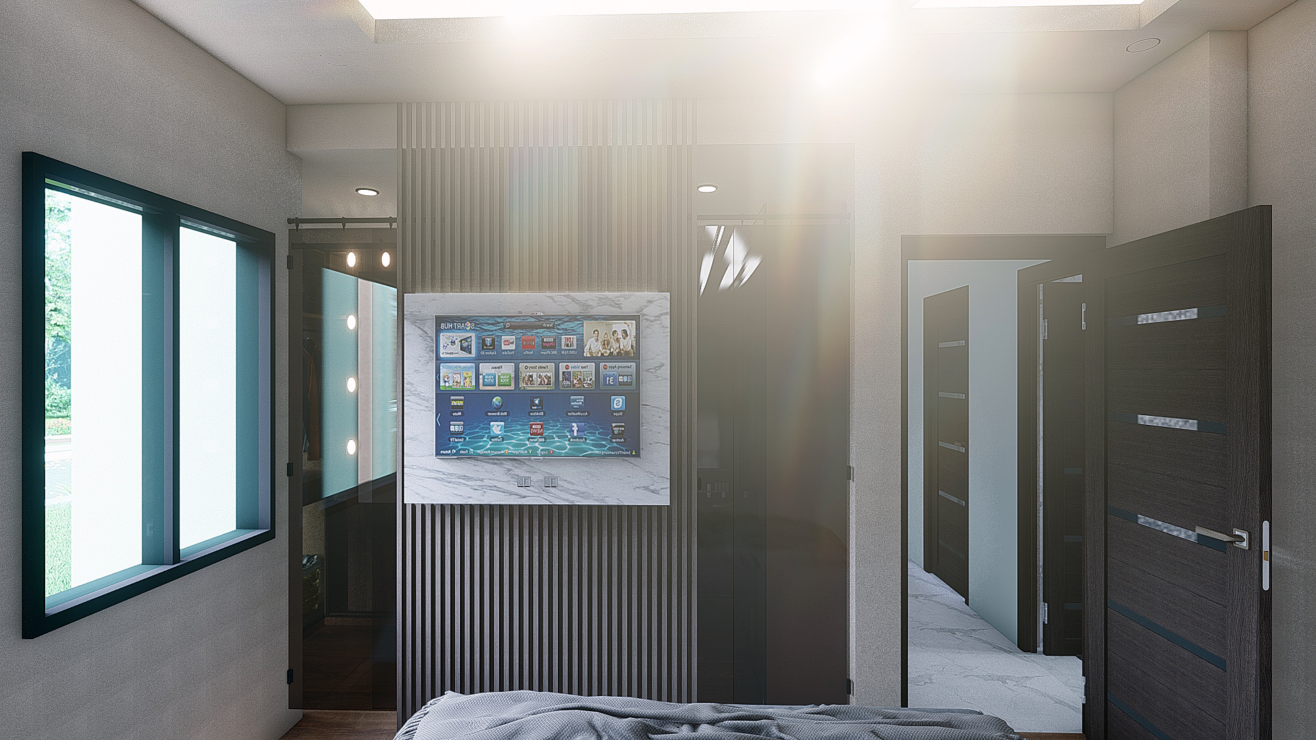 تصميم لوحده 90 متر اسكان اجتماعي بجمهورية مصر العربيه-17