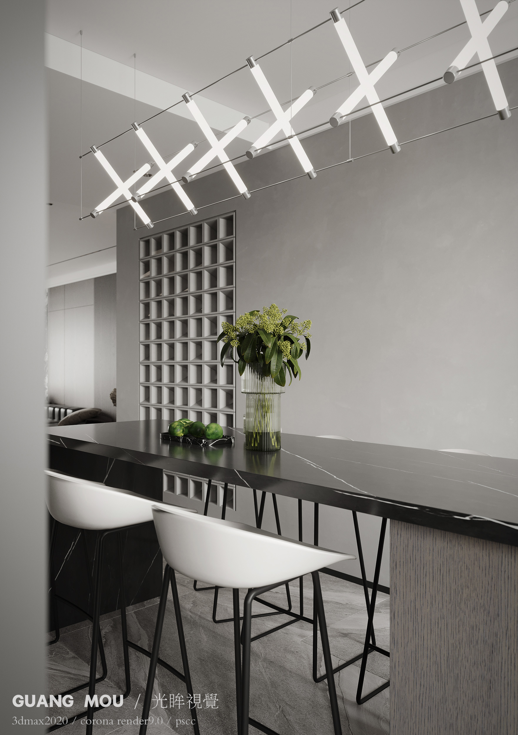 现代家居渲染丨苗子寒-5