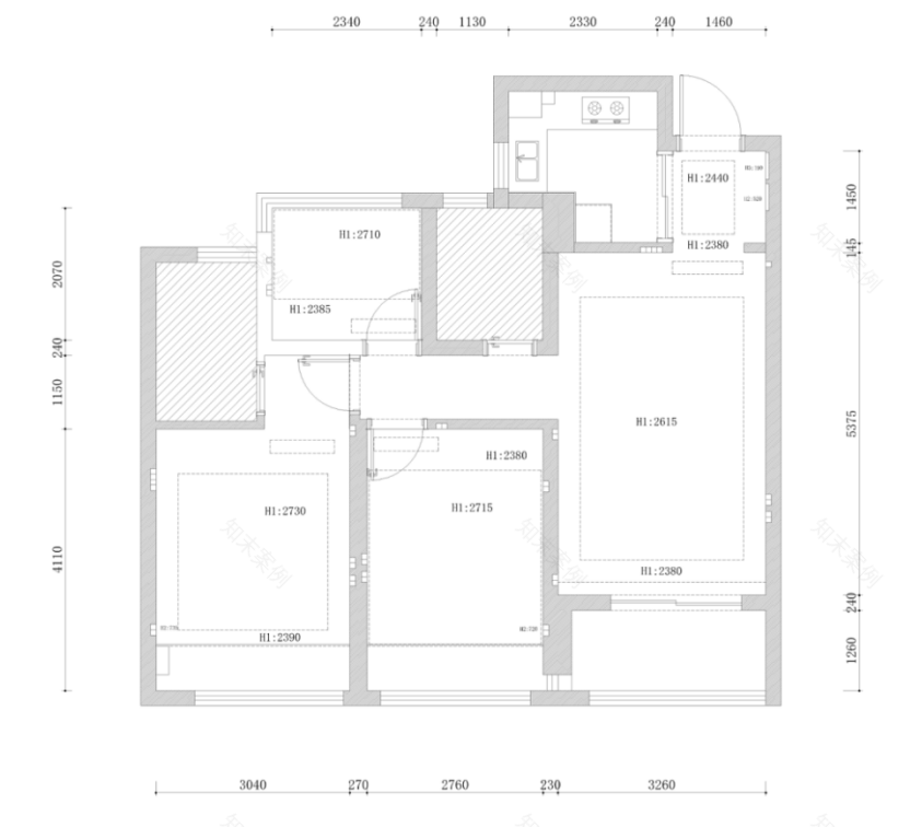 温柔奶油轻法式,浪漫满屋的世宸名府设计丨中国杭州丨铭品装饰-13