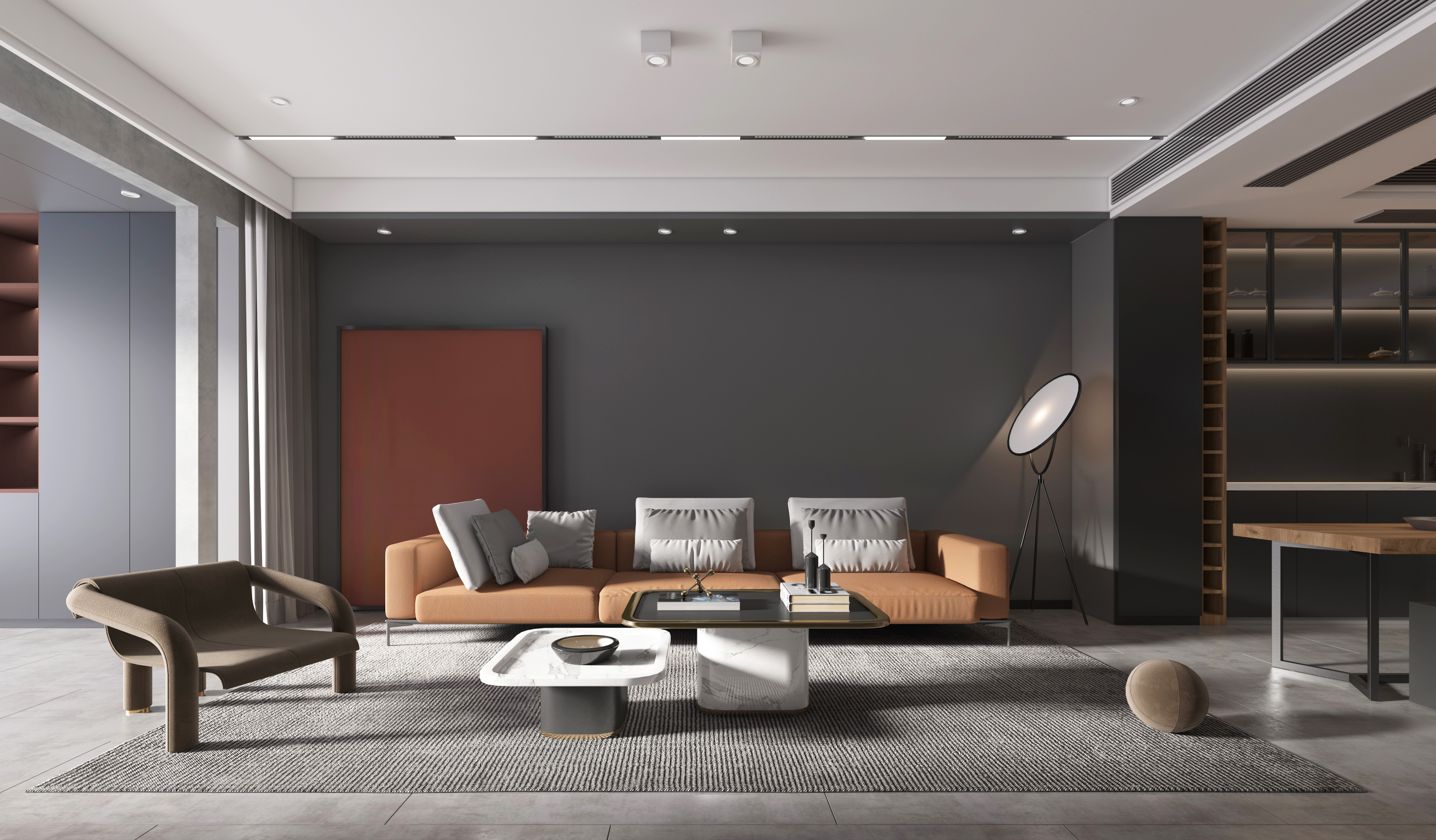 长沙双湾国际丨现代简约风格-1