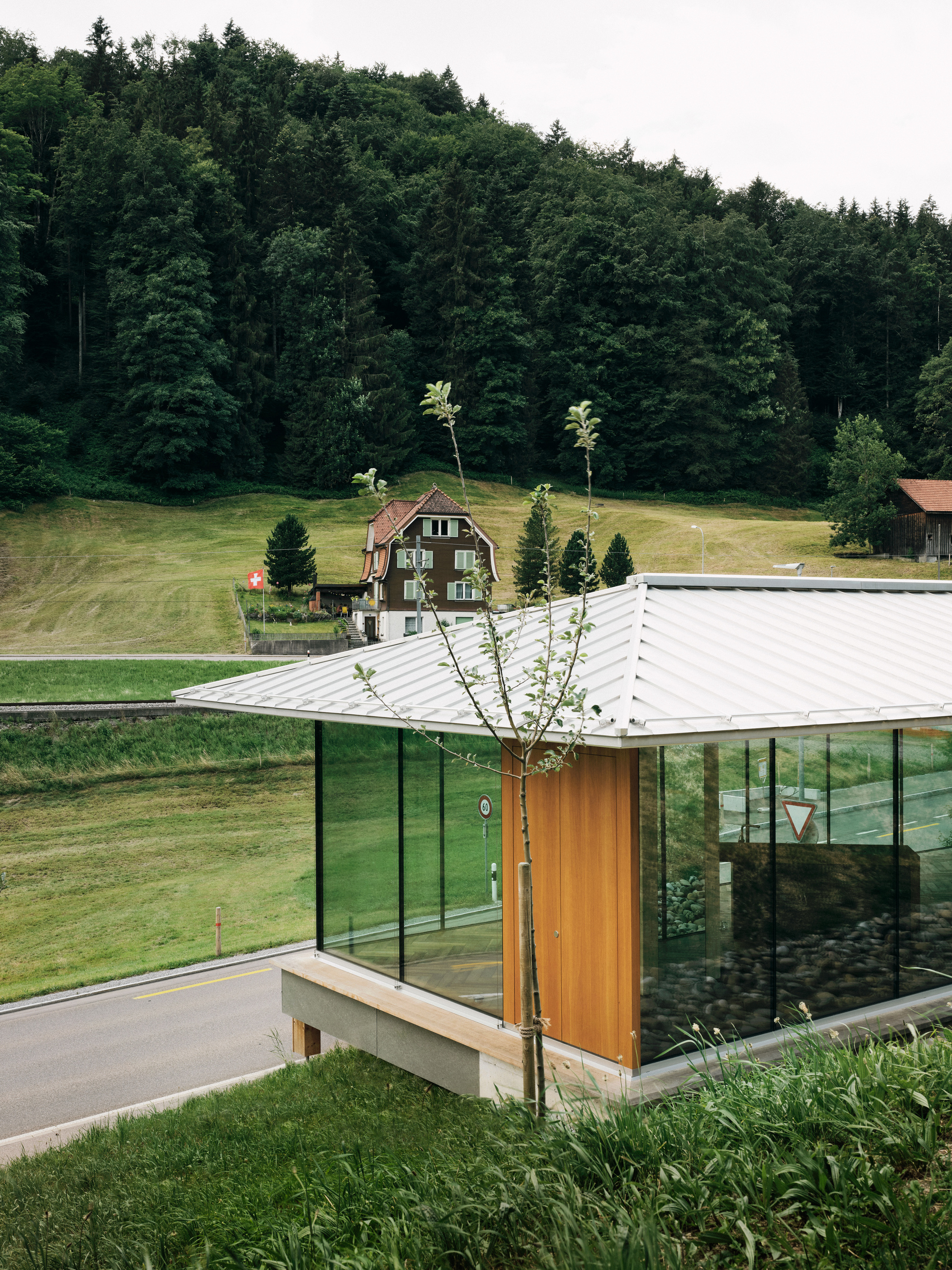 Pavilion Waldstatt 展览亭丨瑞士丨Marazzi Reinhardt 建筑事务所-21