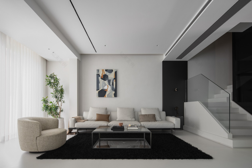 RE·ZONE入筑黑白极简风设计项目丨中国浙江丨RE.ZONE入筑-41