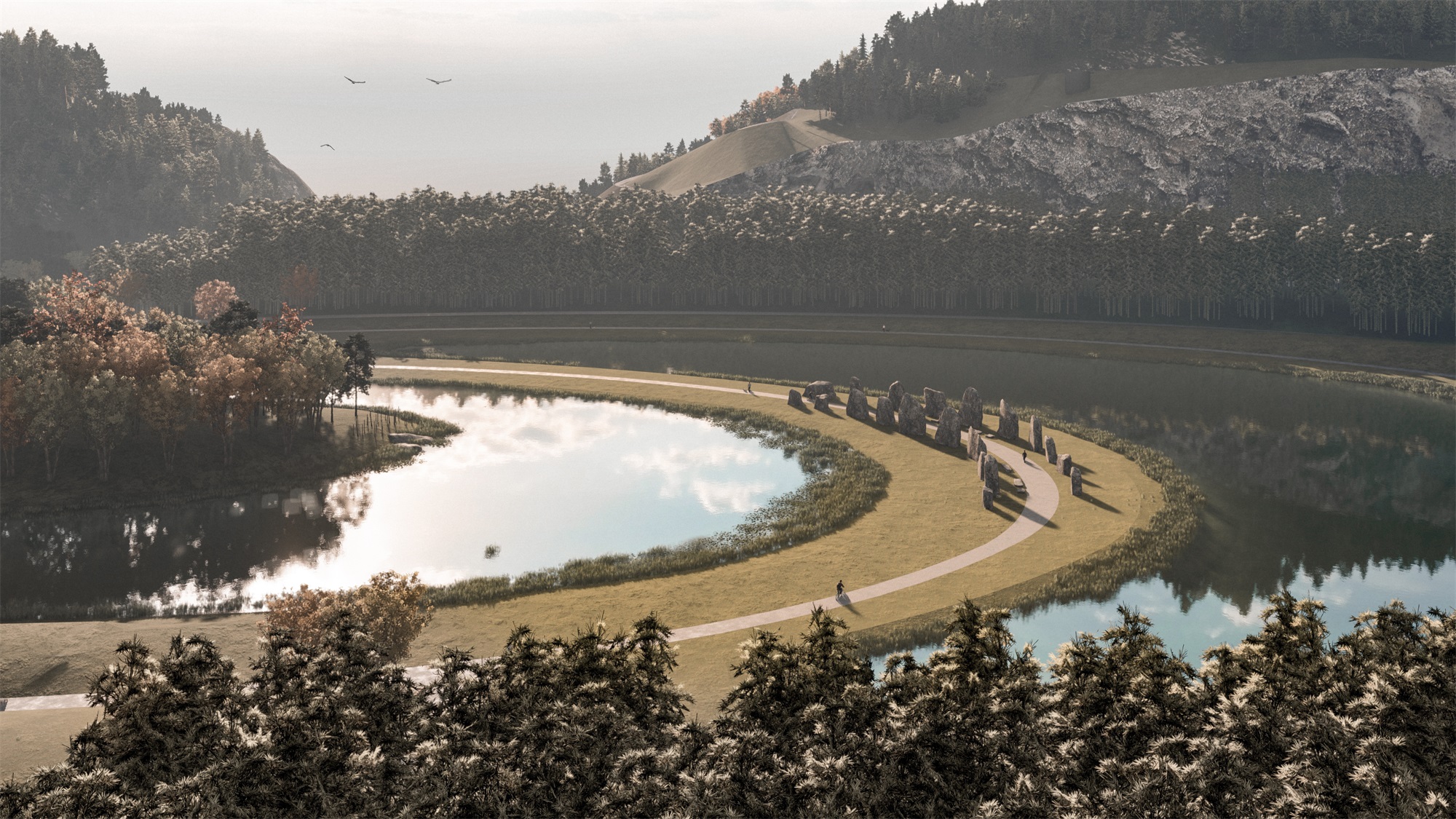 贵州矿山公园生态修复与景观营造丨Mind Studio 迈德景观-49