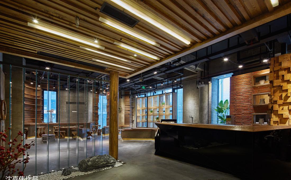 火锅店丨沈嘉伟设计作品—园里火锅-25