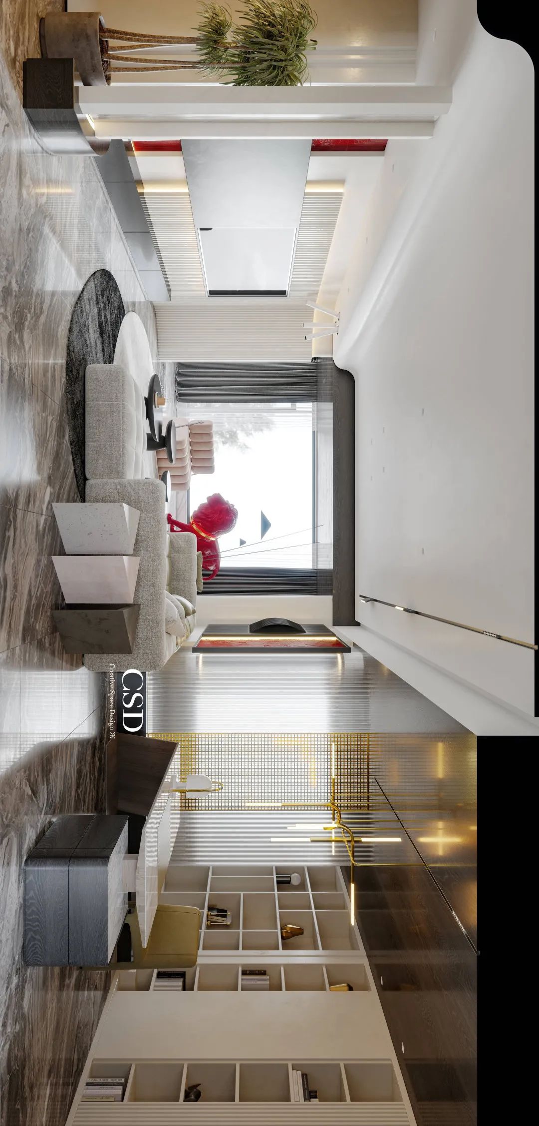 长沙摩登雅痞家居丨中国长沙丨香港CSD设计事务所-22