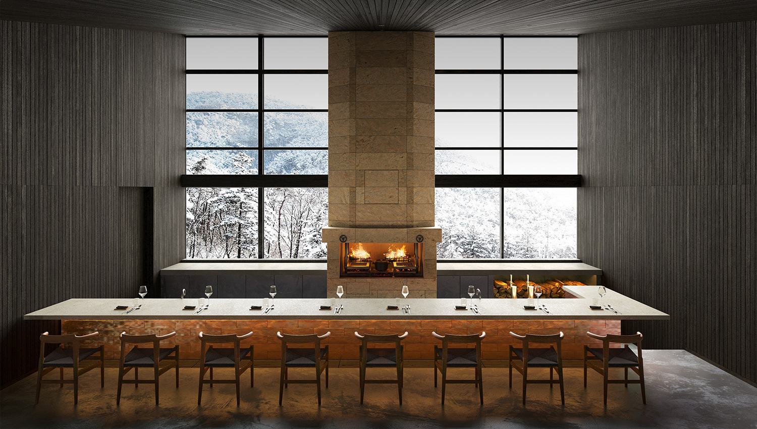 日本群马县水上町 NOT A HOTEL 温泉别墅丨SUPPOSE DESIGN OFFICE-52