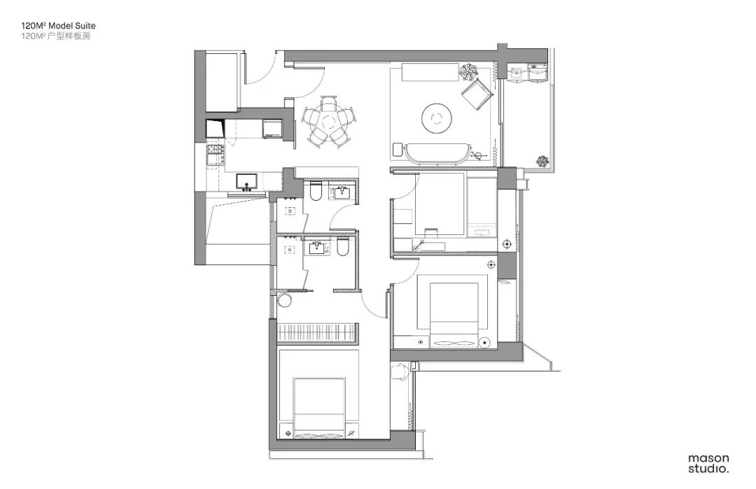 深圳华润城润玺滨江住宅丨中国深圳丨Mason Studio-26