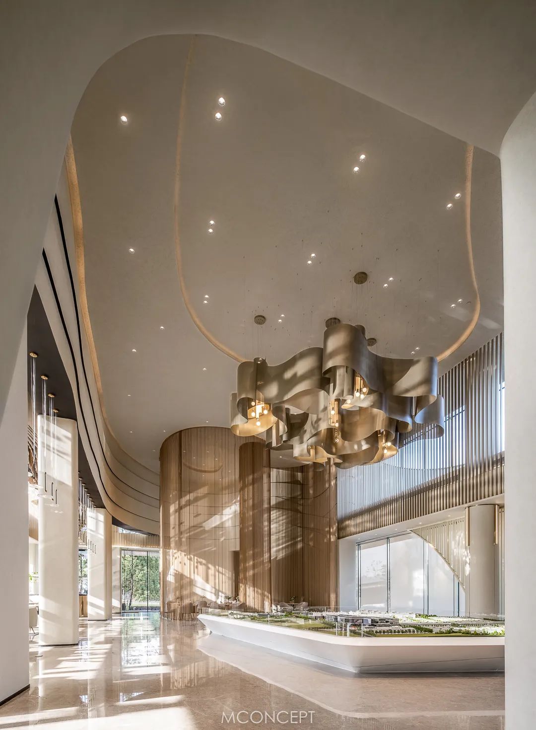 山城韵律,未来琥珀——重庆龙湖&香港置地学樘府售楼处设计-16