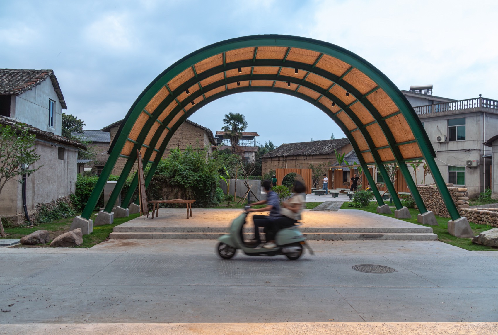 “两个半”·古市镇下街茶广场丨中国浙江丨衍述设计-104