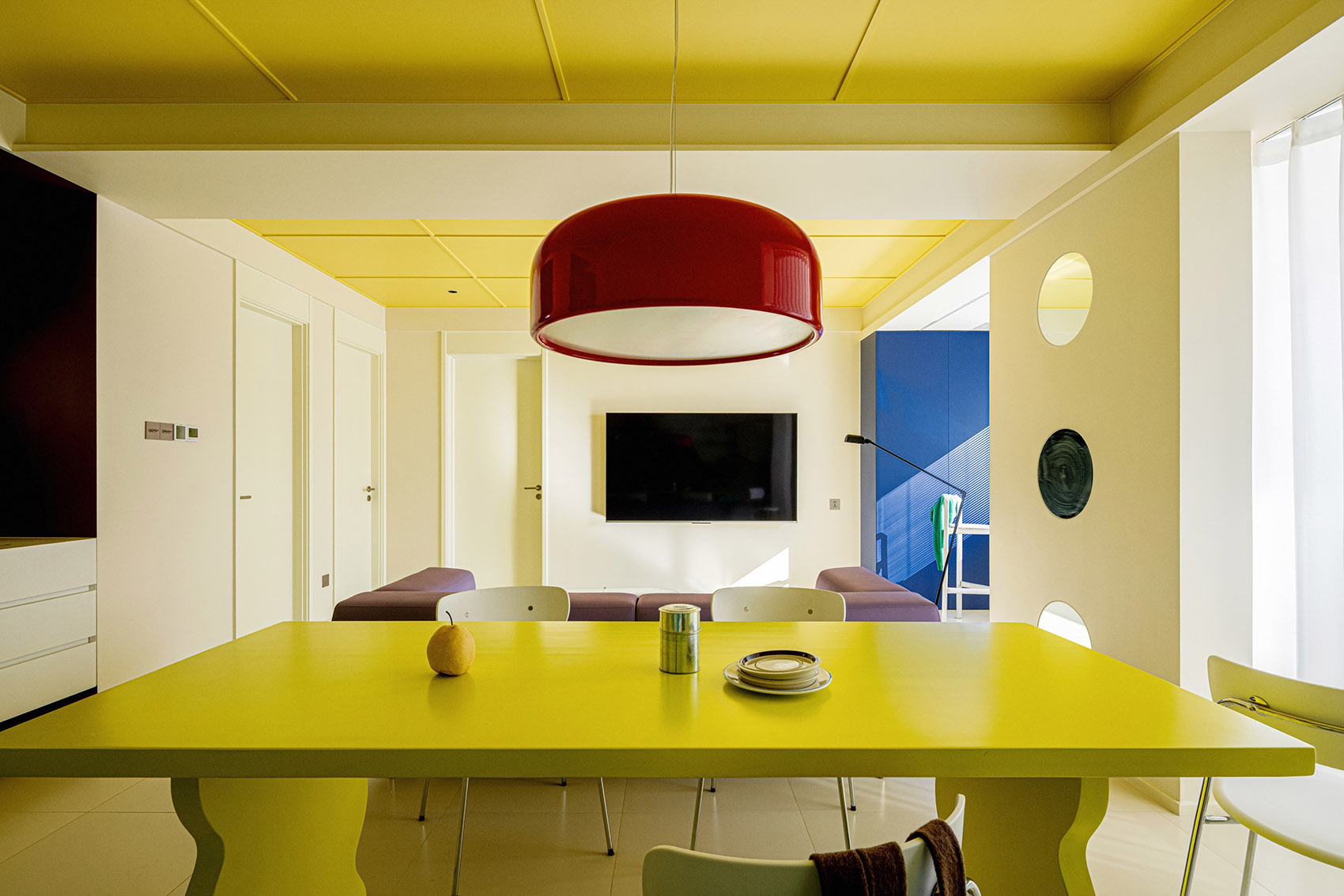 “色彩情绪”住宅室内设计丨中国合肥丨川一设计-6