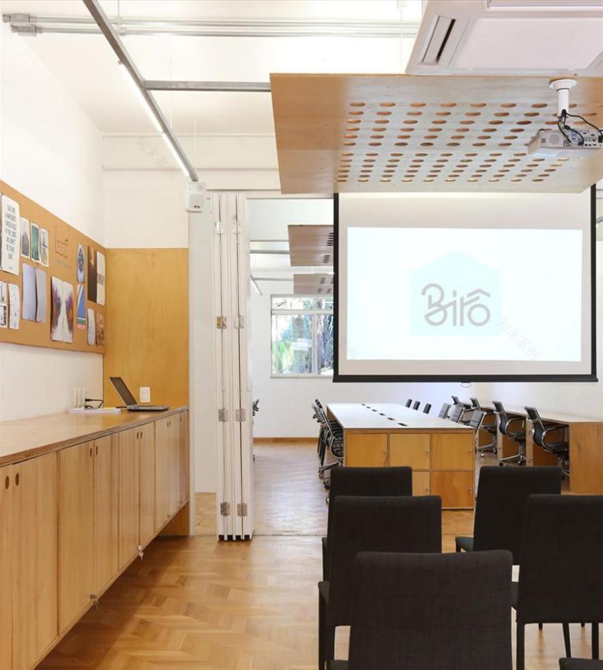 巴西 SP 市 591 平米旧厂房翻新变身联合办公空间-13